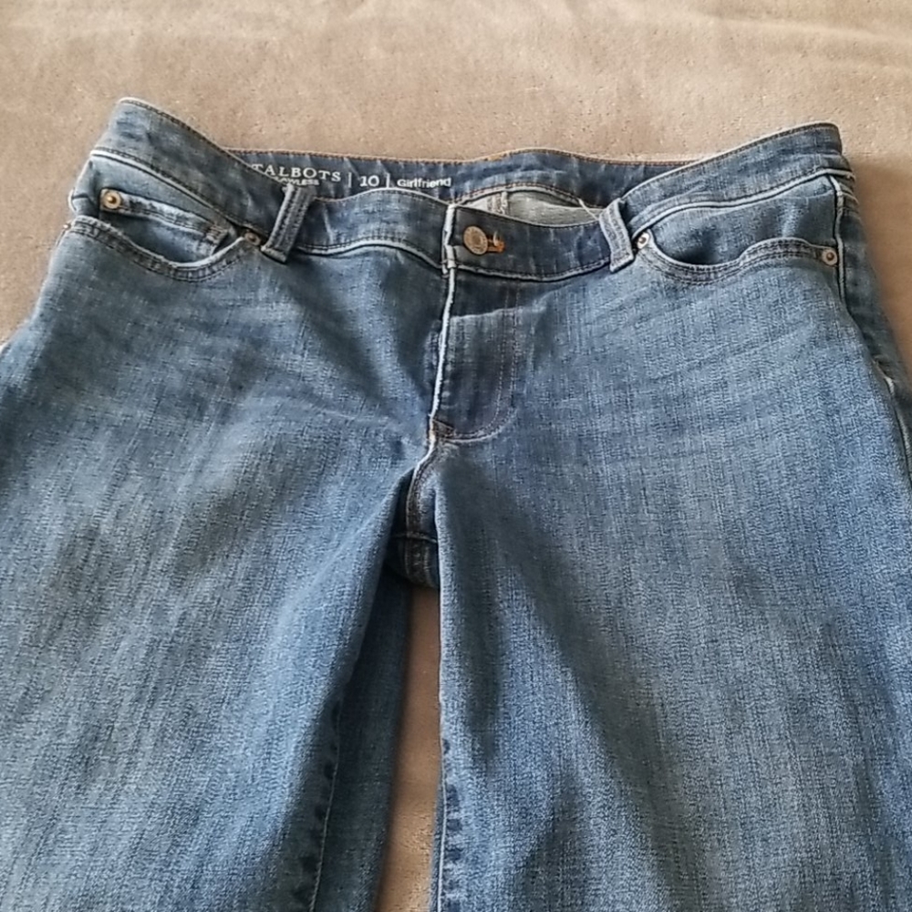 Talbots flawless girlfriend jeans!